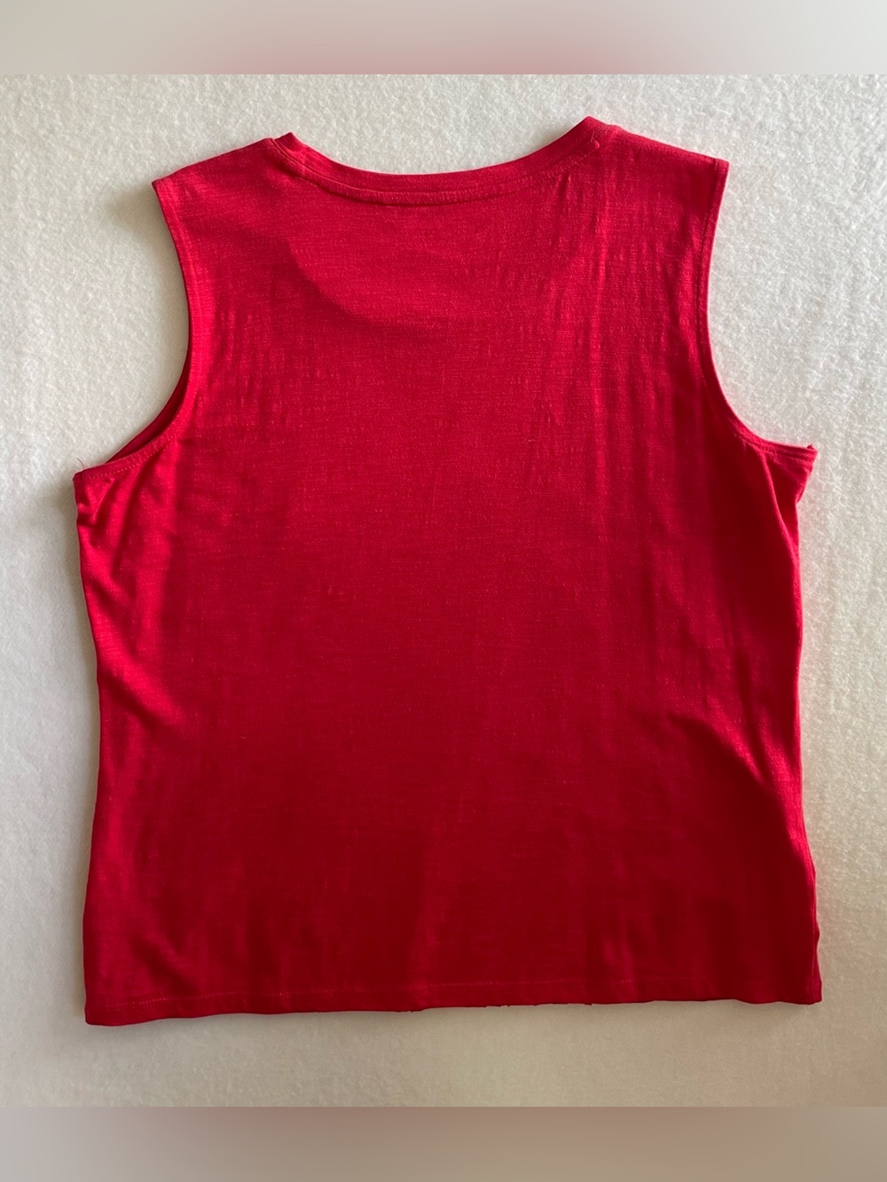 Talbots Eyelet Cotton Tank Shell Size XP or XLP - Picture 3 of 8